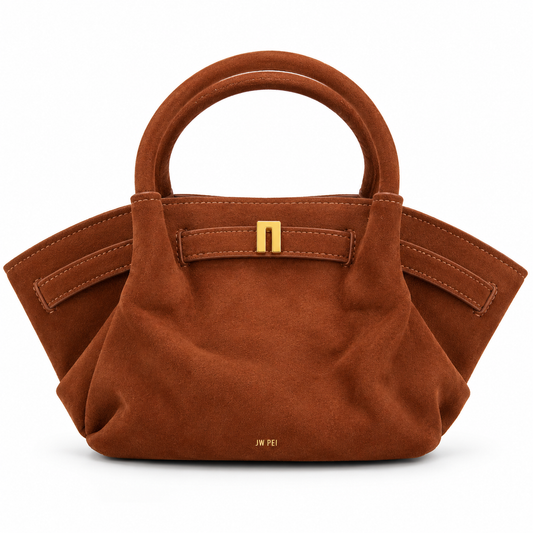 JWPEI Women's Black Hana Slouchy Mini Tote BAG
