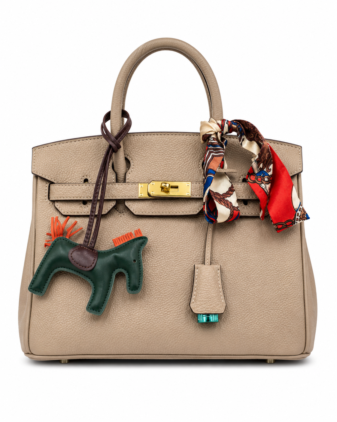 Hermes Taurillon Clemence Kelly Retourne 28 Orange