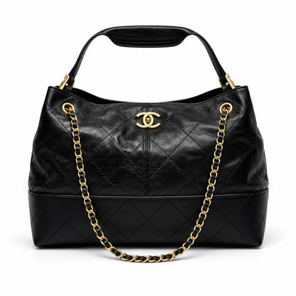 Chanel Suede Calfskin and Shiny