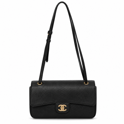 Grained Calfskin Small Souplissimo