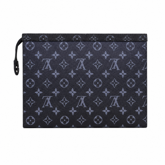 Louis Vuitton Men's Pouch Wallet, Brown