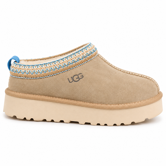 Tassie Logo Platform Uggs