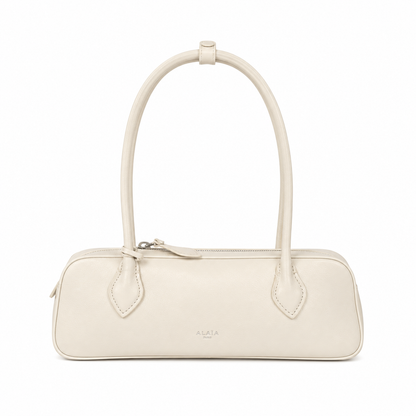 Alaïa Women's Le Teckel Medium Red Smooth Leather Bag