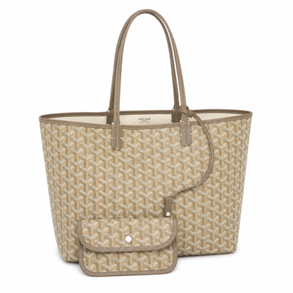 Goyard  Coated Canvas St. Louis GM Tote Bag