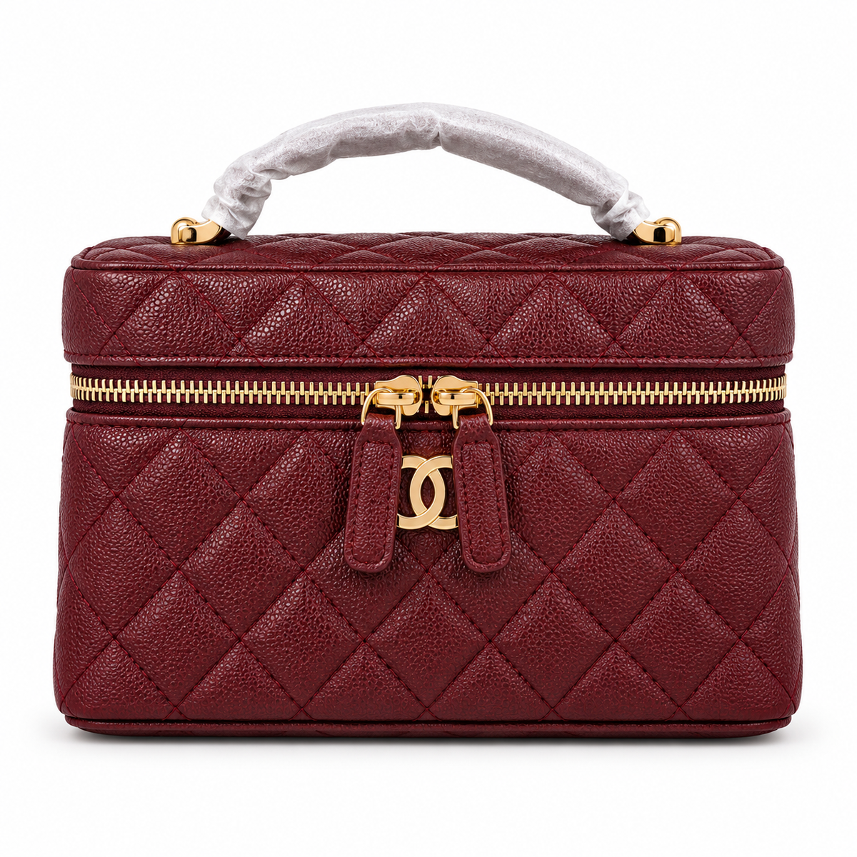 Chanel Caviar Quilted Top Handle
