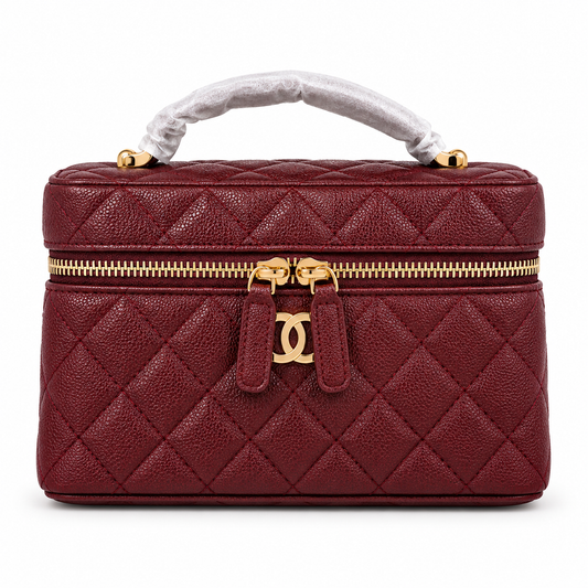 Chanel Caviar Quilted Top Handle