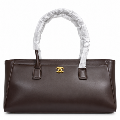 CHANEL LARGE BLACK SHOPPING TOTE BAG