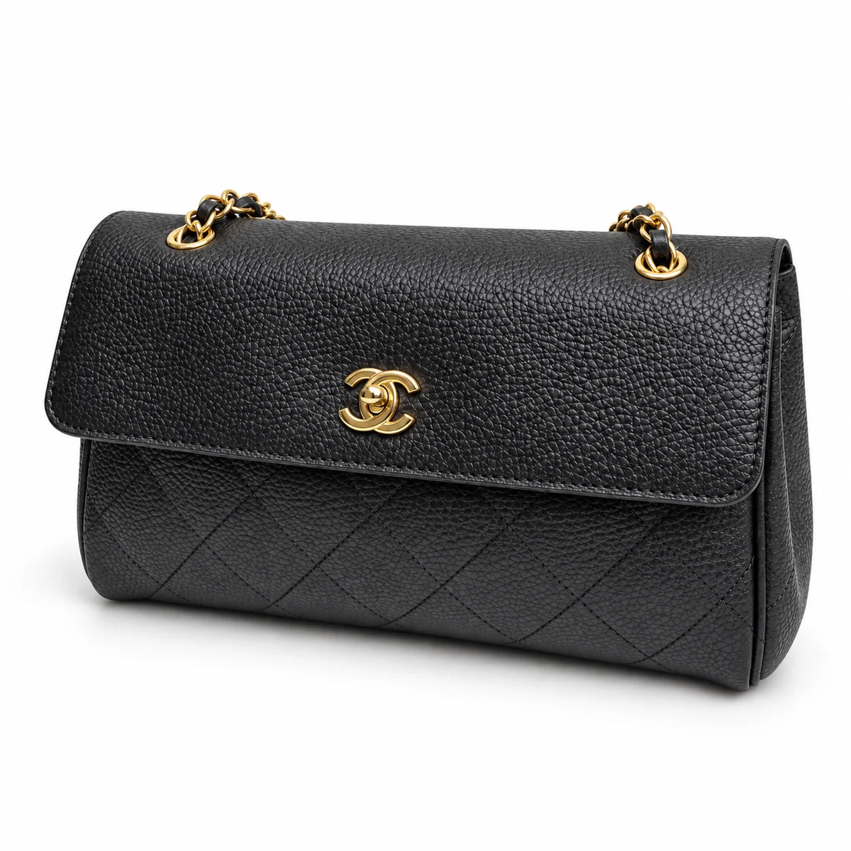Chanel mixed-material flap bag