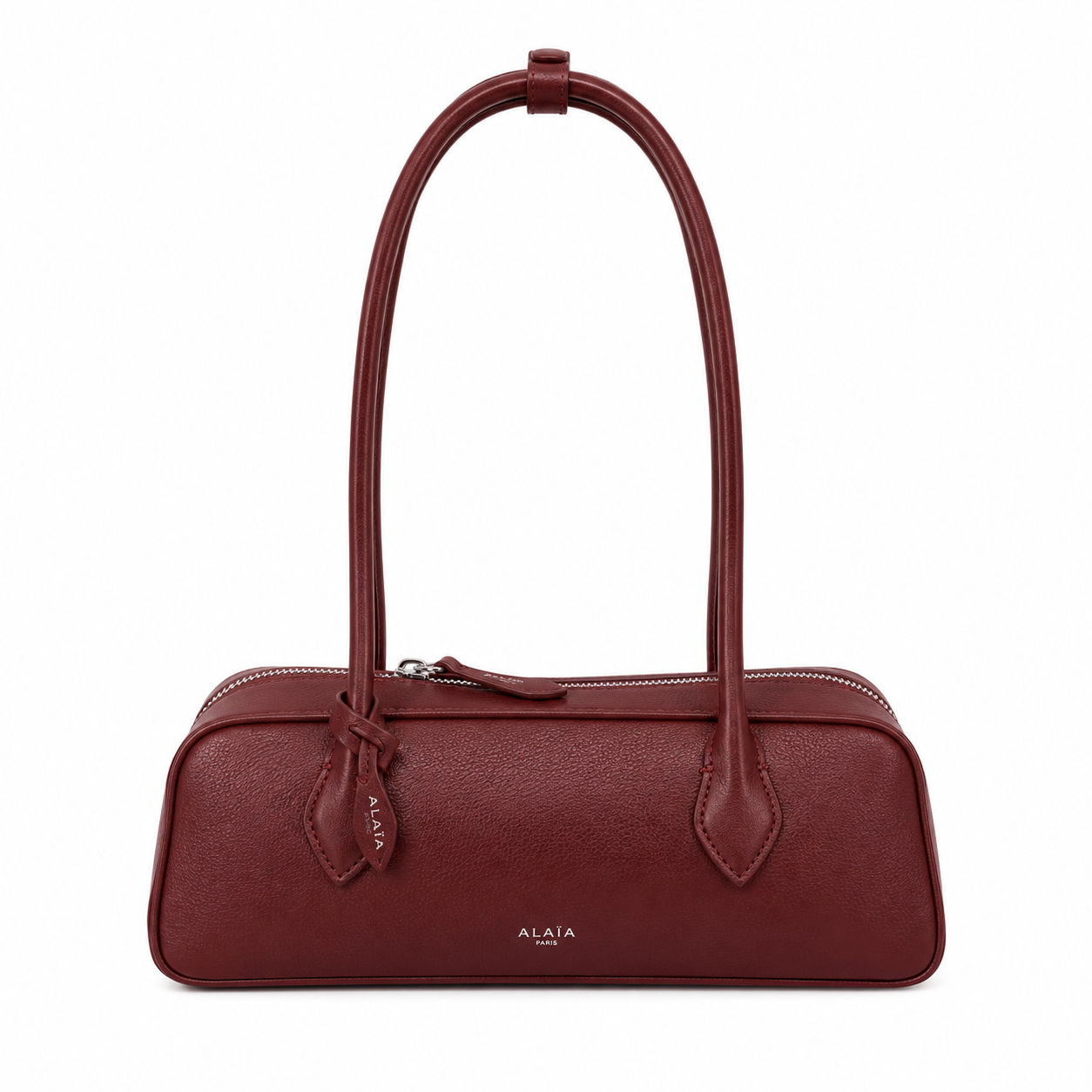 Alaïa Women's Le Teckel Medium Red Smooth Leather Bag