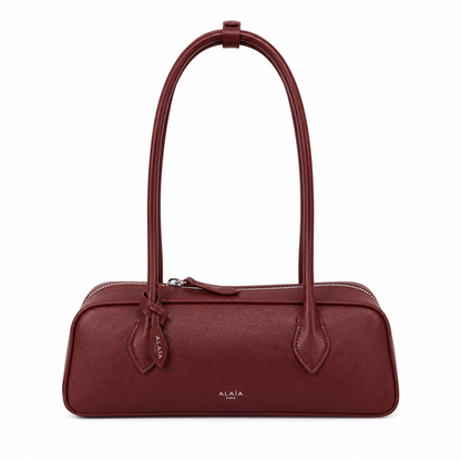 Alaïa Women's Le Teckel Medium Red Smooth Leather Bag