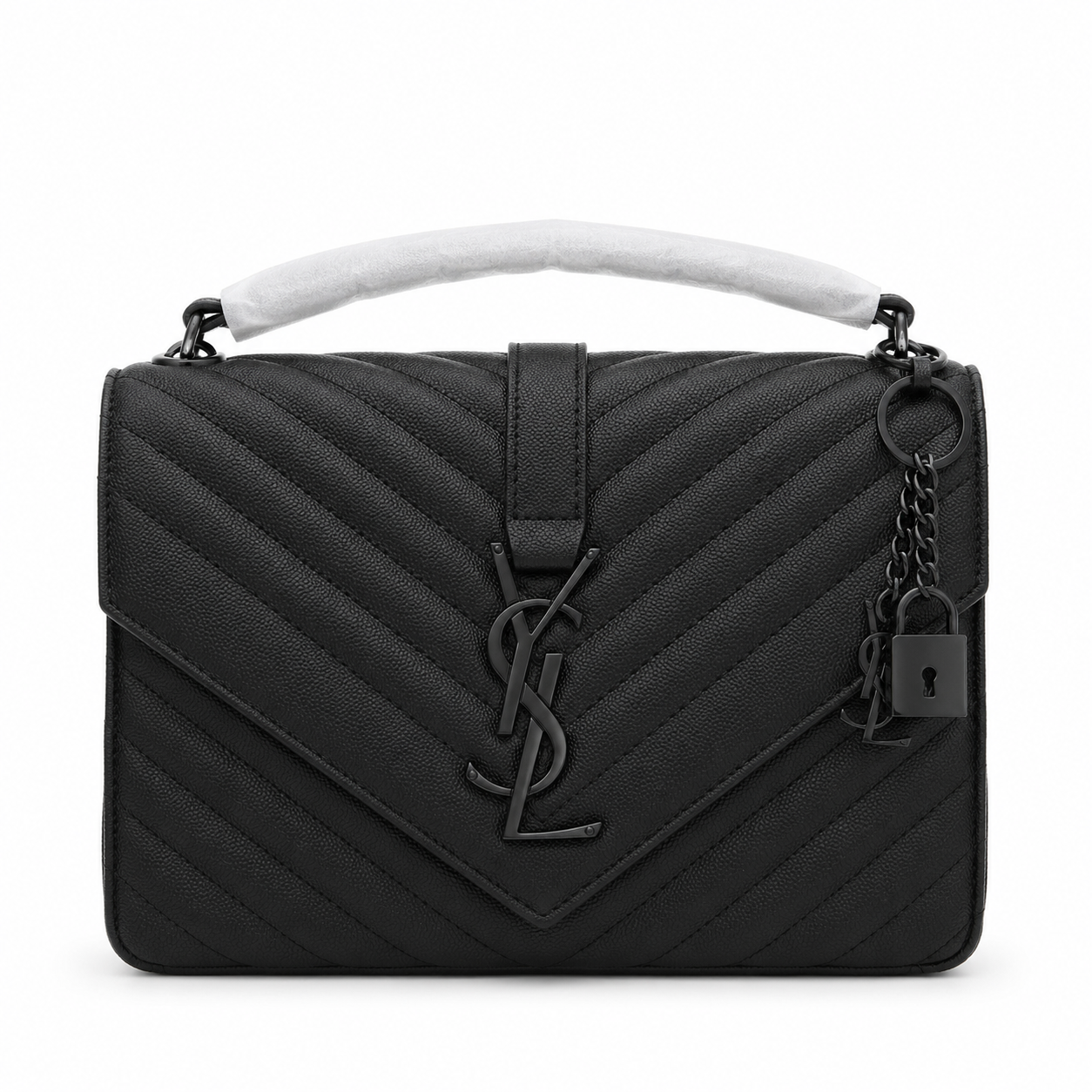 YSL Envelope Chain Bag Quilted Leather