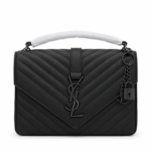 YSL Envelope Chain Bag Quilted Leather