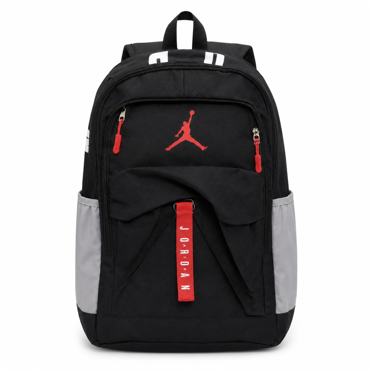 Jordan Backpack – Black & Grey School, Laptop & Everyday Backpack