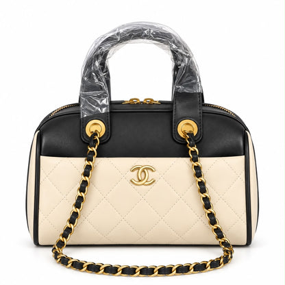 Chanel Lambskin Quilted Resin CC