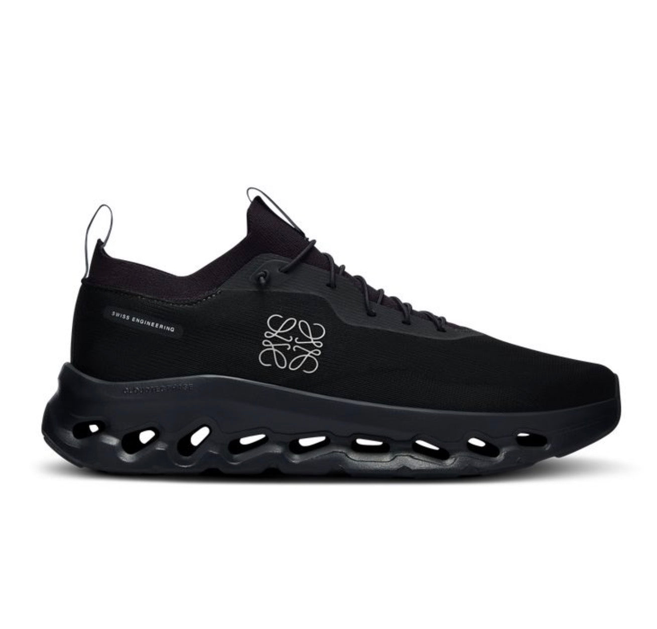 Loewe x On Running Cloudtilt Sneaker In Polyester All Black