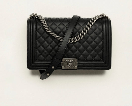 LARGE BOY CHANEL HANDBAG