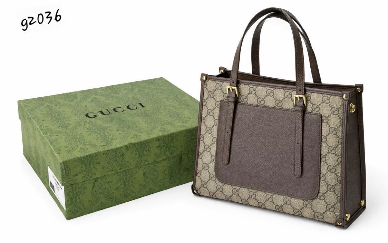 Gucci beige leather bag