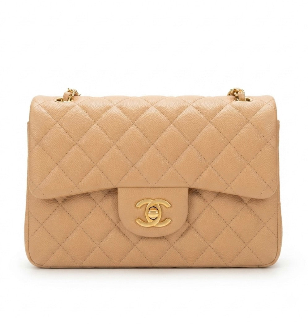 Chanel Small Classic Handbag Grained