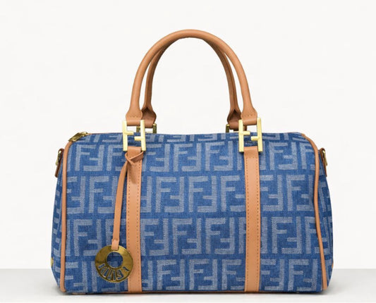 Chic Monogram Boston Ba