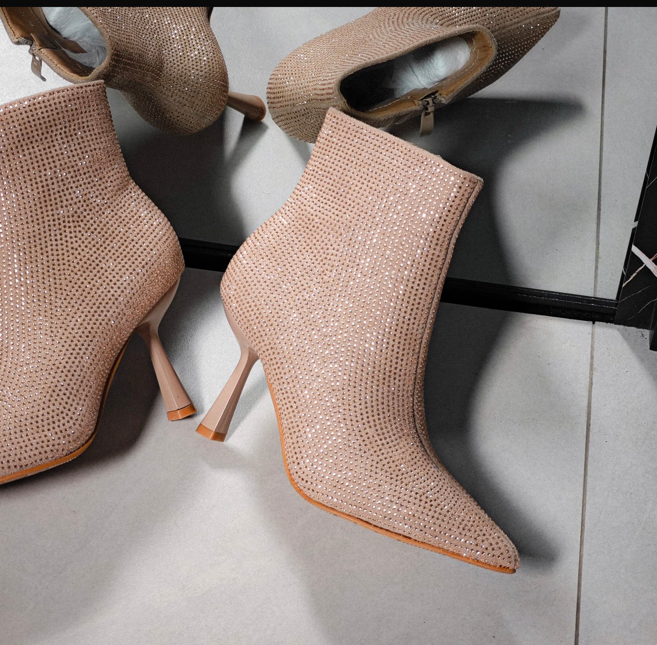 Gold Rhinestone High