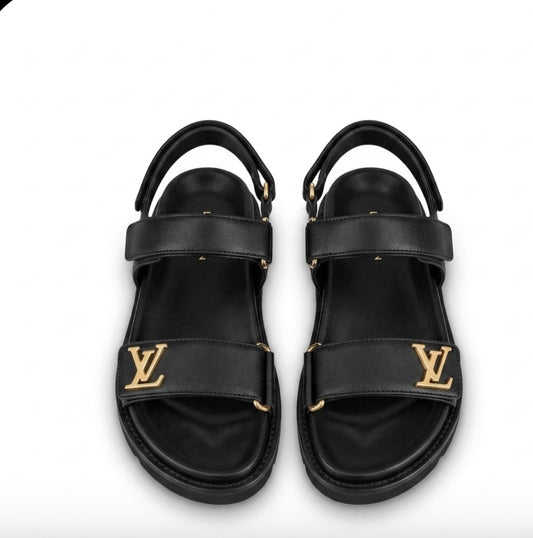 LV Sunset Flat Comfort Sandal