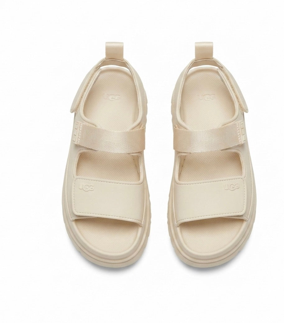 UGG GOLDENGLOW BROWN SANDALS