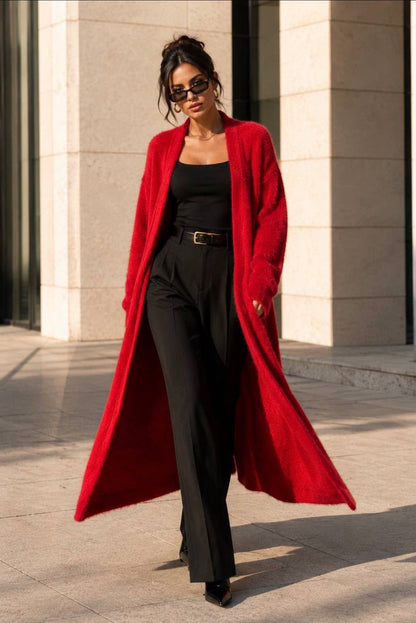 Longline Knit Cardigan