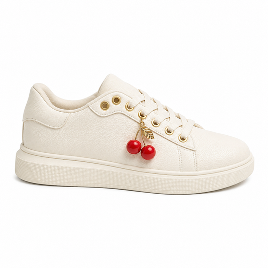 Cherry Charm Platform Sneakers