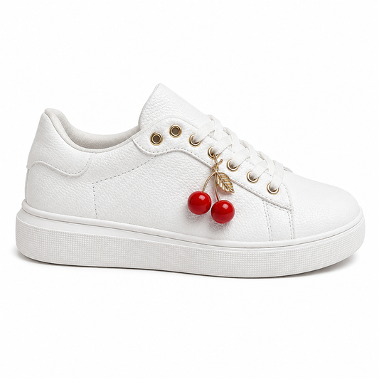 Cherry Charm Platform Sneakers