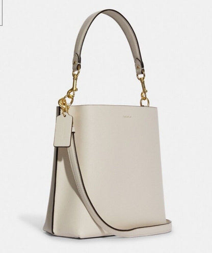 Coach mollie bucket bag 22 inch Color Chalk