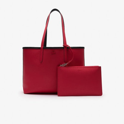 Lacoste Double-Face Tote Bag with Pouch