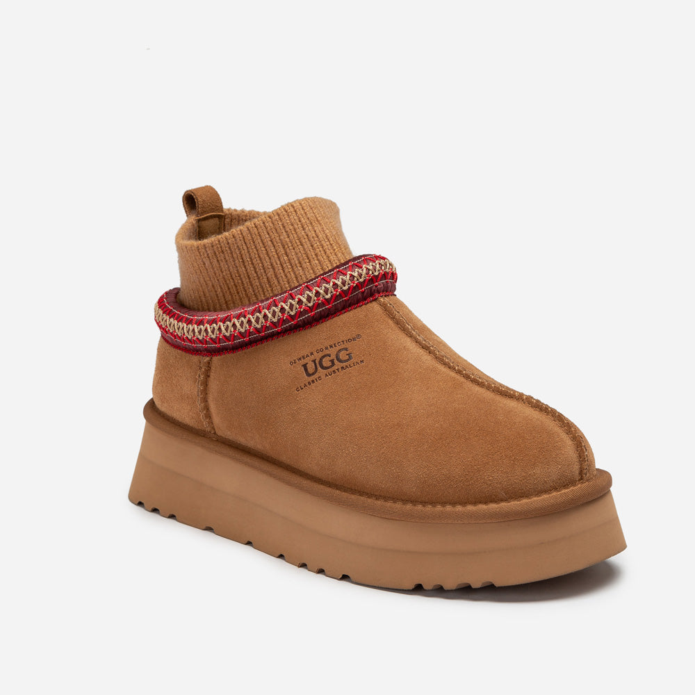 Ugg Sydney Knit Platform Slipper