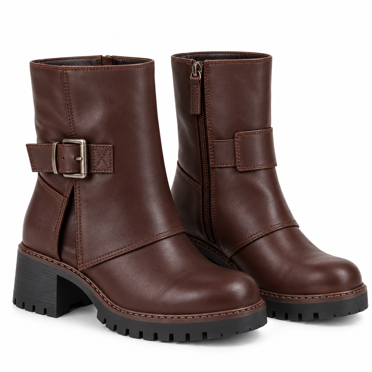 Women’s  Buckle Ankle Boots