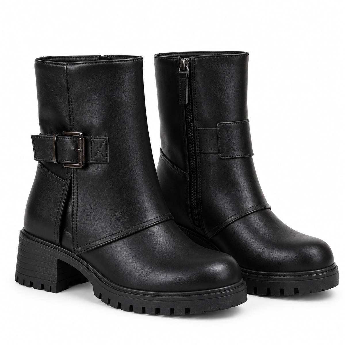 Women’s  Buckle Ankle Boots