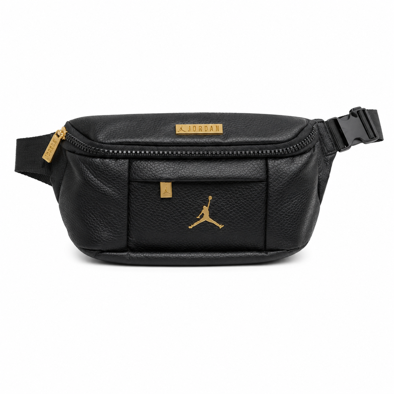 Jordan Luxe Black Leather Belt Bag –