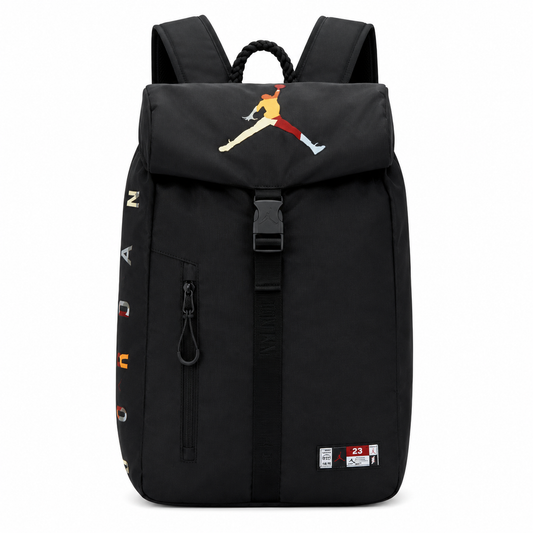 Jordan Black Rolltop Backpack –