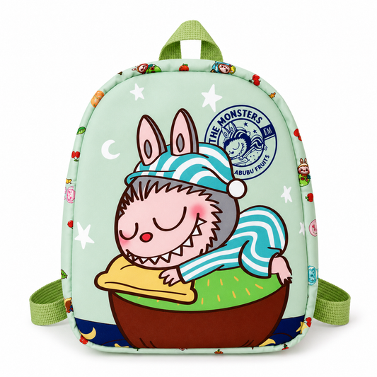 Labubu Dreamland Mini Backpack – Mint Sleepy Edition