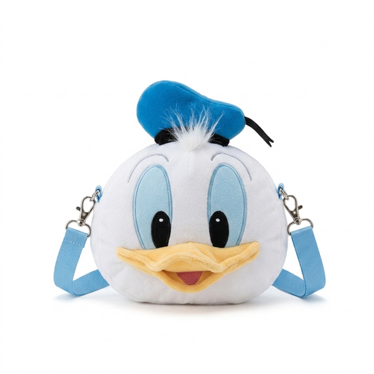 Cute Duck Cartoon Plush Crossbody Bag 🐥💙