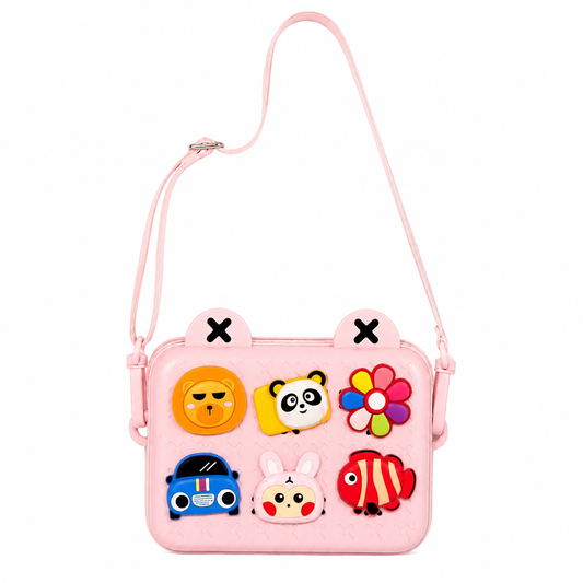 Cute Cartoon Charm Crossbody Bag 🎀✨
