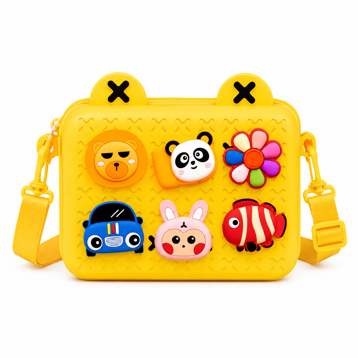 Cute Cartoon Charm Crossbody Bag 🎀✨