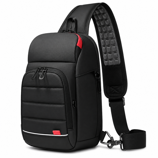 Urban Anti-Theft Sling Backpack 🎒🖤✨