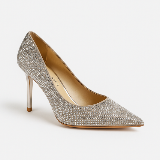 Crystal-Embellished Pointed