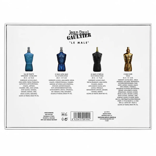 Jean Paul Gaultier Le Male Set ( 30 ml x 4