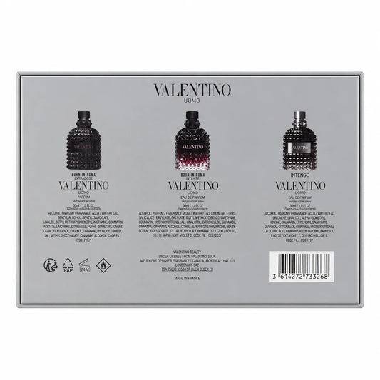 Valentino Uomo men Set ( 30 ml x 3 )