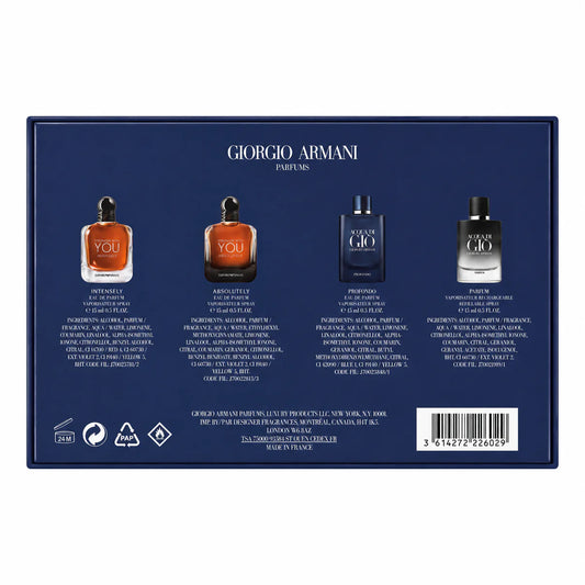 Giorgio Armani Men Set ( 30 ml x 4 )
