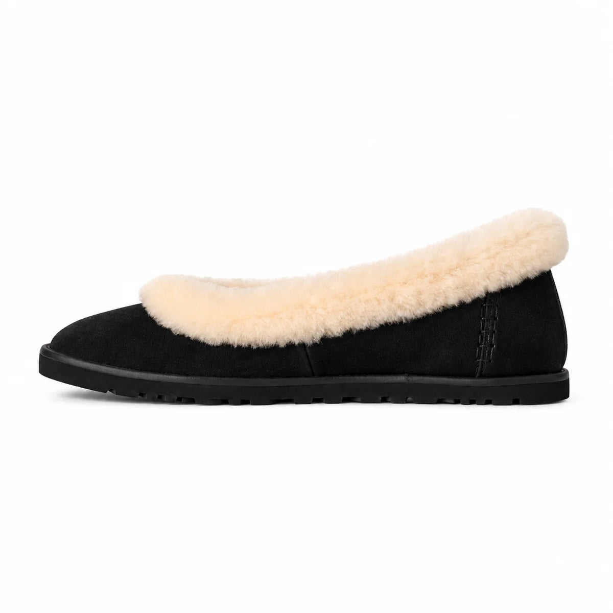Zora Ballet Flat suede black