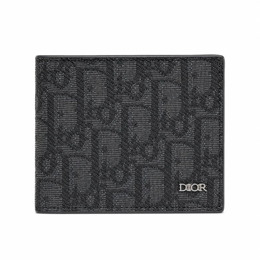 Dior Oblique Jacquard wallet