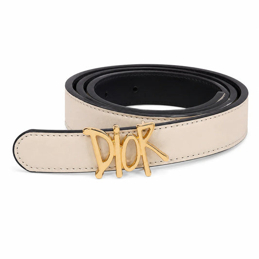 Dior leather belt