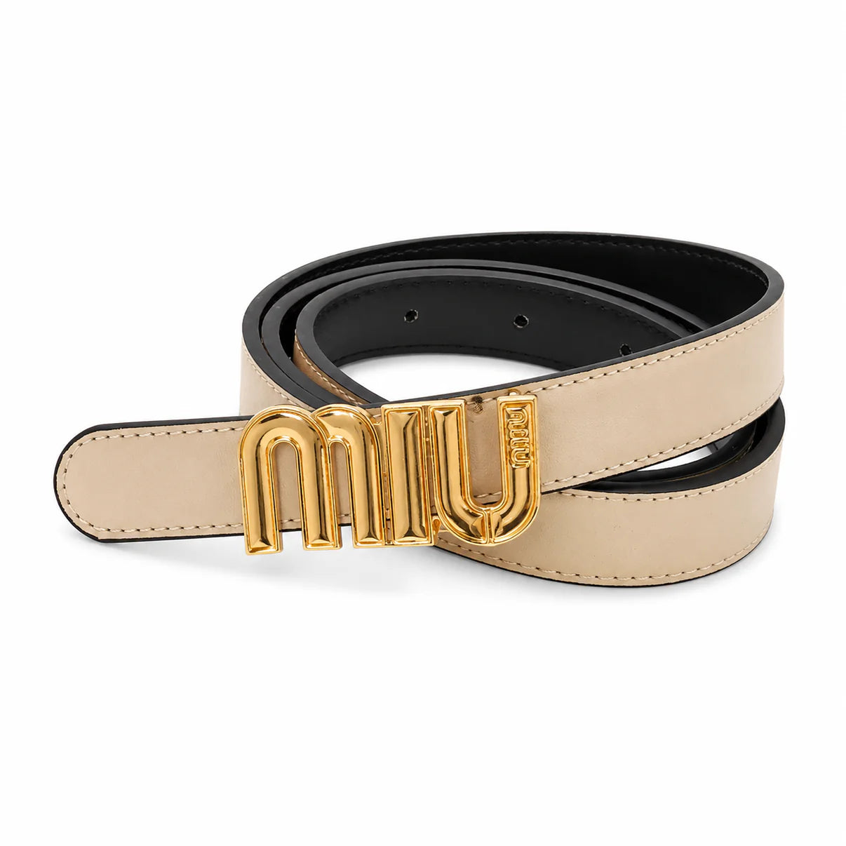 Miu Miu leather belt