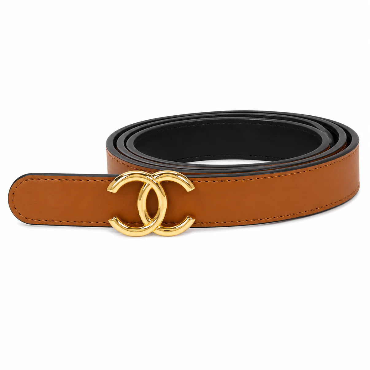 Chanel leather belt